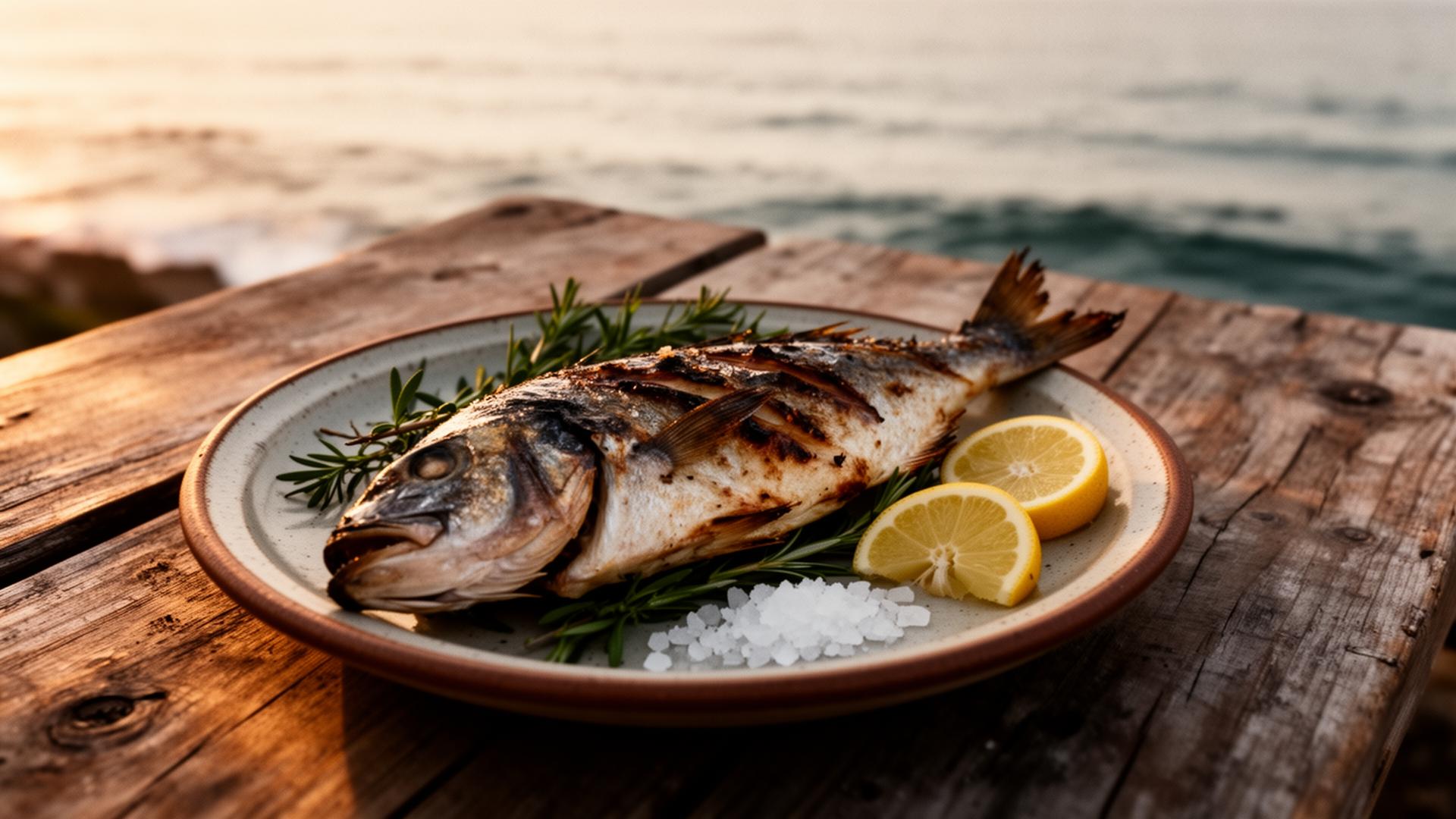 Hel fisk från dagens fångst
